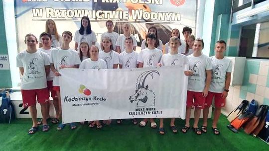 Reprezentanci MUKS WOPR Kędzierzyn-Koźle przywieźli worek medali z Grand Prix Polski w ratownictwie wodnym. ZDJĘCIA