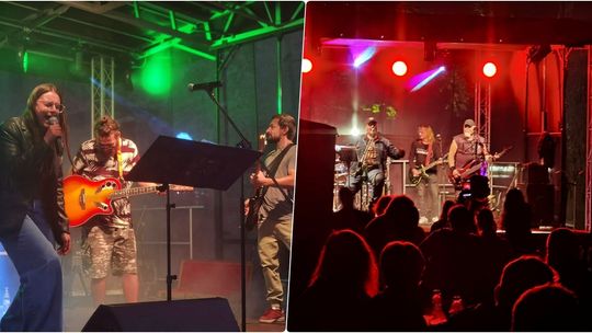 Rock przy pałacu. Energetyczny wieczór pod historycznymi murami w Polskiej Cerekwi. ZDJĘCIA
