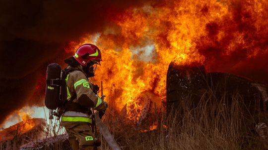 Rok 2023 był dla strażaków spokojniejszy niż lata poprzednie