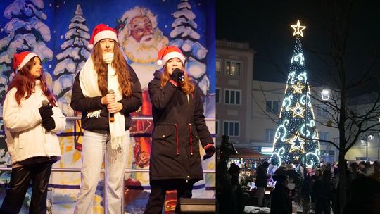 Rozświetlenie choinki na kozielskim rynku i jarmark świąteczny