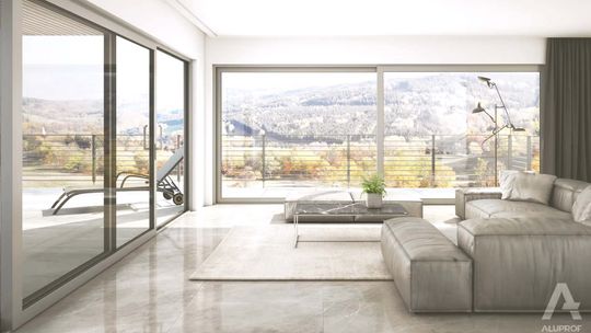 Salon z wyjściem na taras – jak stworzyć harmonijne połączenie wnętrza z ogrodem?