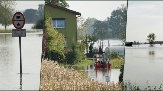 Dom w Lubieszowie niczym na wyspie. Dookoła tylko woda. ZDJĘCIA