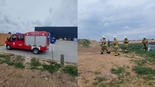 Sarna w pułapce wodnej. Strażacy z OSP Pokrzywnica i OSP KSRG Większyce ruszyli na ratunek