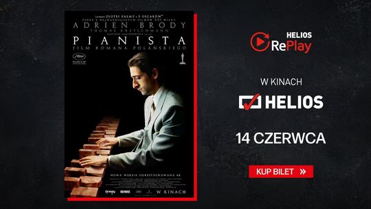 Seans specjalny filmu "Pianista" w Helios RePlay