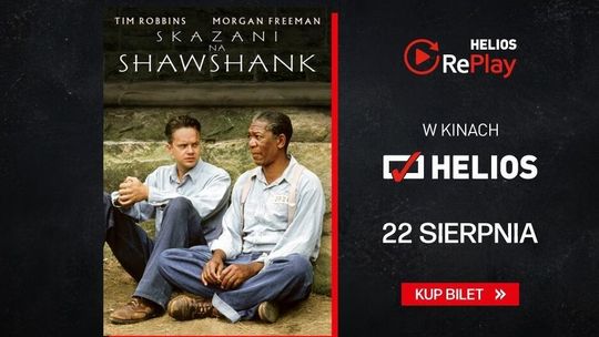 Seans specjalny filmu "Skazani na Shawshank" w Helios RePlay