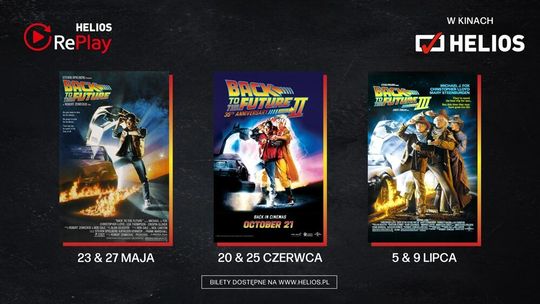 Seanse specjalne filmu "Powrót do przyszłości" w Helios RePlay