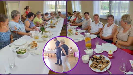 Seniorzy smakowali kuchni włoskiej i dowiedzieli się, jak zadbać o swoje bezpieczeństwo. ZDJĘCIA