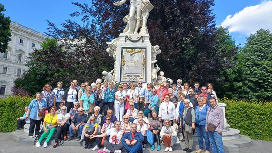 Seniorzy z kozielskiej „Magnolii” podziwiali uroki Wiednia. ZDJĘCIA