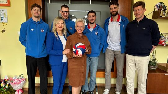 Siatkarze ZAKSY u Sabiny Nowosielskiej. Podsumowano sezon i rozmawiano o planach na przyszłość