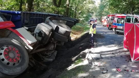 Śmiertelny wypadek na drodze koło Goszyc