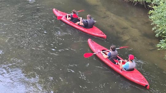 Spływ kajakowy "Pętlą kędzierzyńską na 50 wioseł"