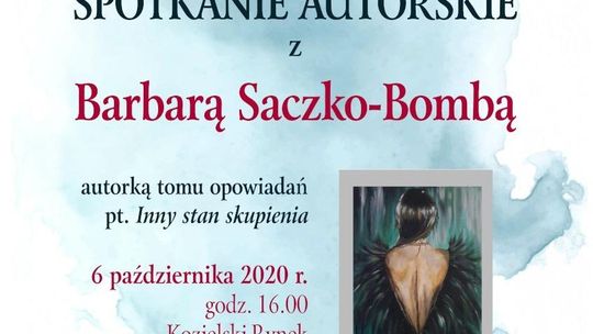 Spotkanie autorskie z Barbarą Saczko-Bombą