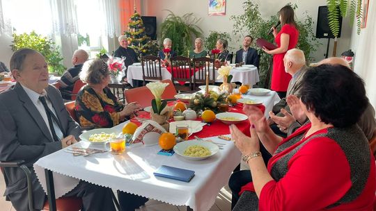 Spotkanie świąteczne w Domu Dziennego Pobytu nr 4 "Wrzos"