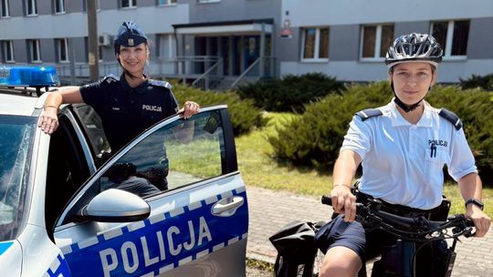Srebrna moneta dla naszych policjantek - jedynego kobiecego patrolu w ogólnopolskich zawodach