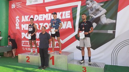 Srebrny medal Jakuba Bujaka na akademickich mistrzostwach Polski