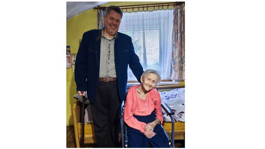 Sternik gminy odwiedził najstarszą mieszkankę Reńskiej Wsi