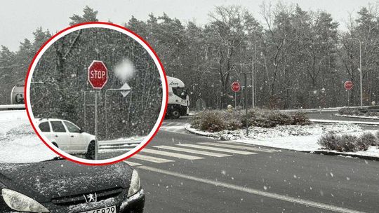 „STOP” zamiast „ustąp pierwszeństwa” na jednym z najbardziej kolizyjnych skrzyżowań w mieście