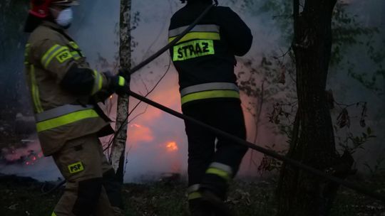 Strażacy interweniowali na osiedlu Piastów