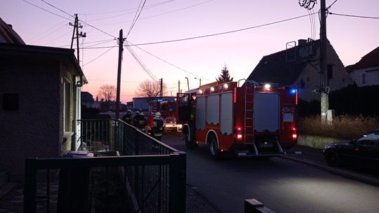 Strażacy interweniowali w Reńskiej Wsi. Zapaliła się sadza w kominie