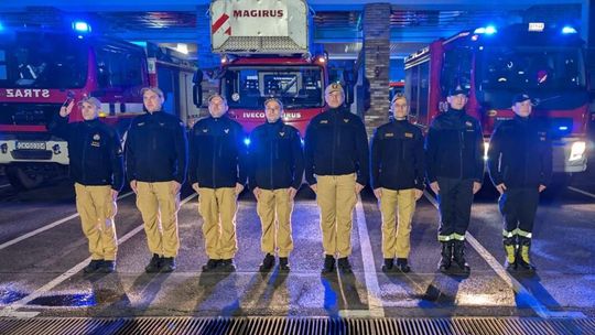 Strażacy z Kędzierzyna-Koźla oddali hołd zmarłemu druhowi OSP