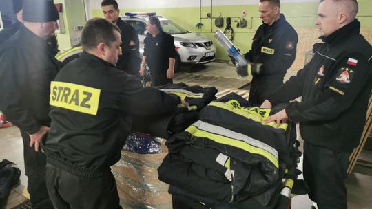 Strażacy z Kędzierzyna-Koźla wysłali sprzęt na Ukrainę