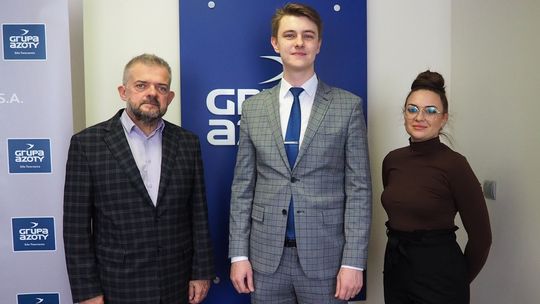 Student Uniwersytetu Opolskiego został ambasadorem Grupy Azoty ZAK