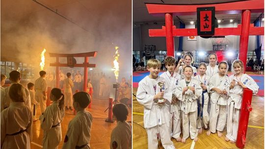Sukcesy młodych karateków z Klubu Sportowego "Oyama Onyks". ZDJĘCIA