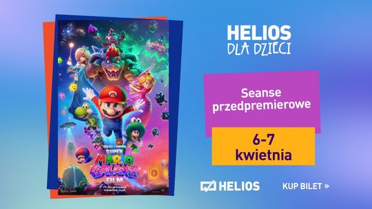 "Super Mario Galaxy Film" - przedpremierowe seanse w kinie Helios
