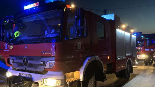 Świadkowie widzieli łunę ognia, jednak strażacy nie znaleźli nic na miejscu