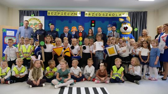 Świadomość przedszkolaków zachwyciła policjantów. ZDJĘCIA