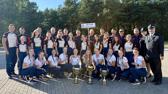 Świetne wyniki strażaków z powiatu na Ogólnopolskich Zawodach Sportowo-Pożarnicze w Stężycy. ZDJĘCIA