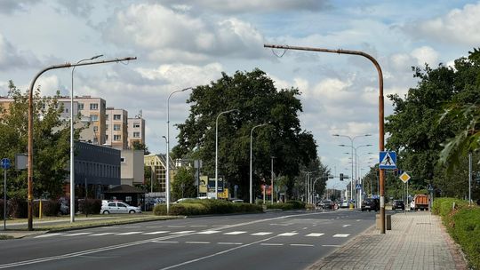 Sygnalizacja świetlna obok pływalni przejdzie modernizację