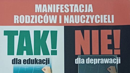 "TAK dla edukacji! NIE dla deprawacji". W niedzielę manifestacja w Kędzierzynie-Koźlu