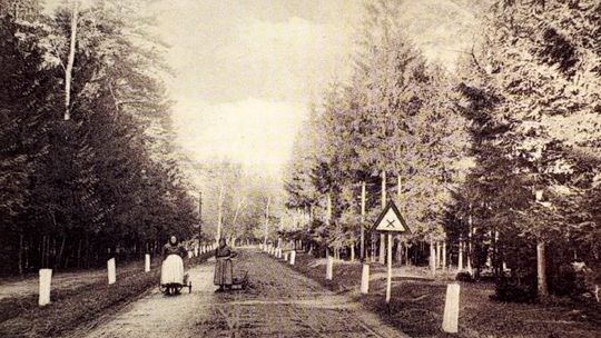 Tak wyglądała niegdyś ulica Spacerowa. Niezwykłe zdjęcie sprzed ponad ośmiu dekad