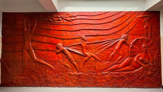 Taka sztuka na krytej pływalni. ZDJĘCIA