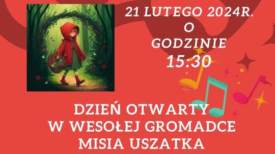 Teatrzyk "Czerwony Kapturek" z okazji dnia otwartego przedszkola nr 22
