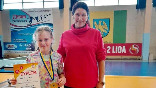 Tenisistka Anna Klima została mistrzynią województwa