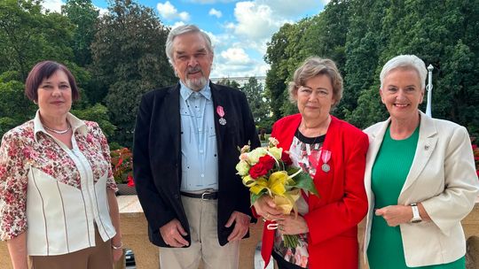 50 lat razem! Teresa i Marcin Kiełbasowie odebrali Medal za Długoletnie Pożycie Małżeńskie