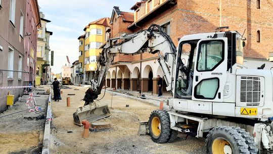 Trwa remont ulic Marii Skłodowskiej-Curie i Pamięci Sybiraków. ZDJĘCIA