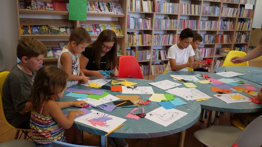 Trwają ekowakacje w bibliotece