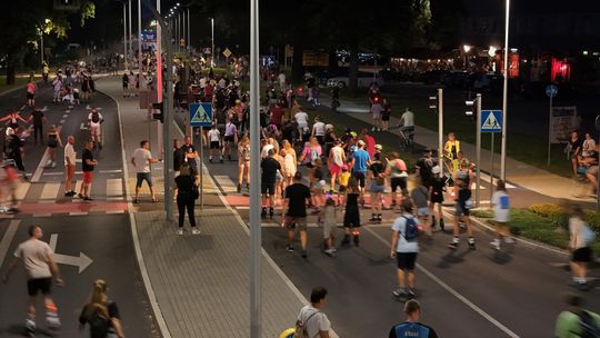 Trzecia edycja Nightskatingu przyciągnęła tłumy mieszkańców