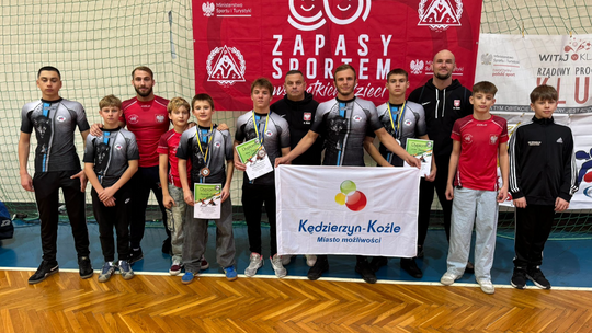 Trzy medale i piąte miejsce w klasyfikacji drużynowej! Zapaśnicy z Kędzierzyna-Koźla pokazali moc!