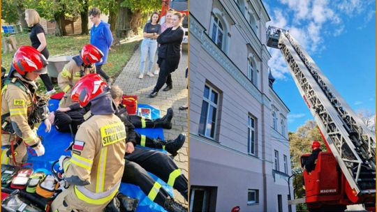 Trzydniowe ćwiczenia strażaków w Domu Opieki w Jakubowicach. ZDJĘCIA