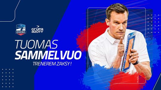 Tuomas Sammelvuo został trenerem Grupy Azoty ZAKSA