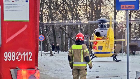 U starszego mężczyzny doszło do zatrzymania akcji serca. ZDJĘCIA