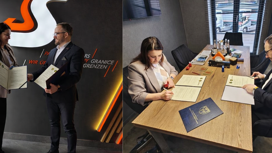 Uczniowie "Budowlanki" będą zdobywali doświadczenia w spółce Solidaris. Podpisano porozumienie Uczniowie "Budowlanki" będą zdobywali doświadczenia w spółce Solidaris. Podpisano porozumienie