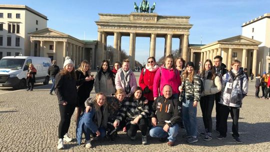 Uczniowie "Budowlanki" zwiedzili Berlin w ramach projektu Erasmus+