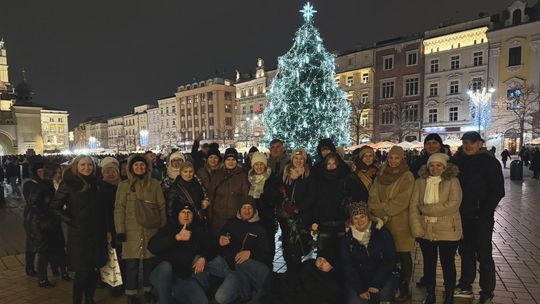 Udana wyprawa do Krakowa w świątecznym klimacie. ZDJĘCIA