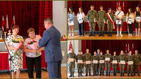 Uroczyste zakończenie roku szkolnego w Zespole Szkół nr 3. ZDJĘCIA