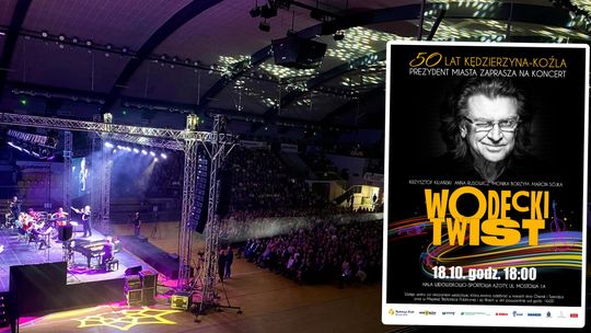 Koncert "Wodecki Twist" w Kędzierzynie-Koźlu. Odbierz bezpłatne wejściówki Koncert "Wodecki Twist" w Kędzierzynie-Koźlu. Odbierz bezpłatne wejściówki